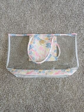 Lilly Pulitzer Clear Tote